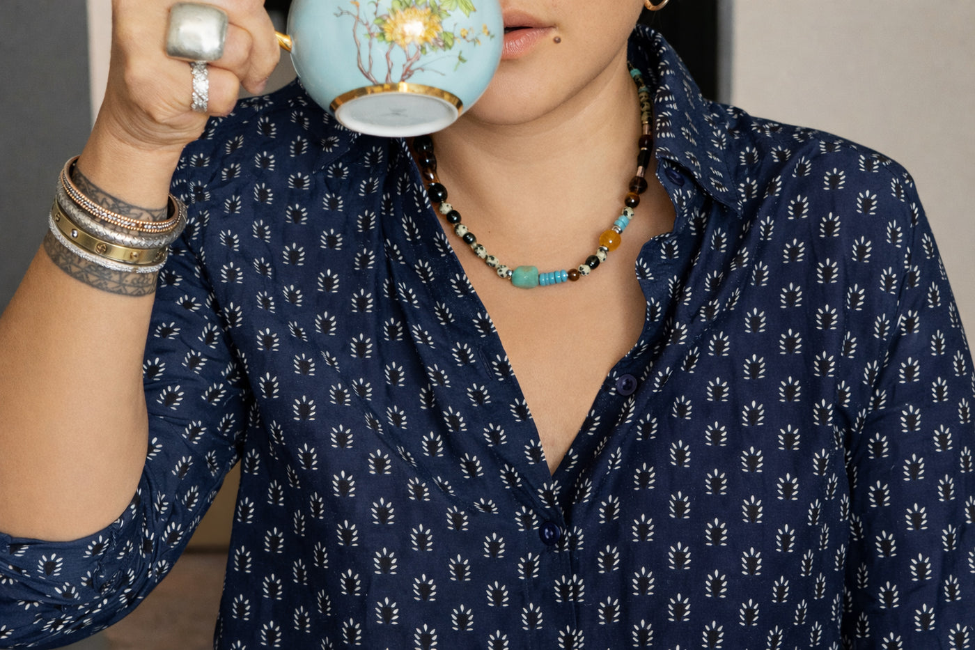 Confetti Stone Necklace styled on body image 2 23_40_34.jpg