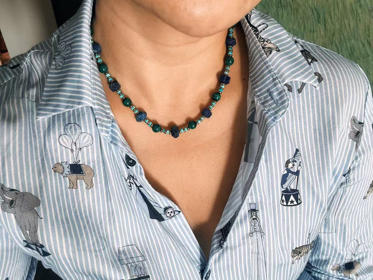 Ocean Jasper Necklace styled on body image 1 8ea694b44655377372f4e0758b0f611c.jpg