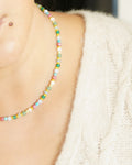 Amazonite Dot Necklace single product image
