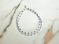 Blue Lace Silver Necklace product view