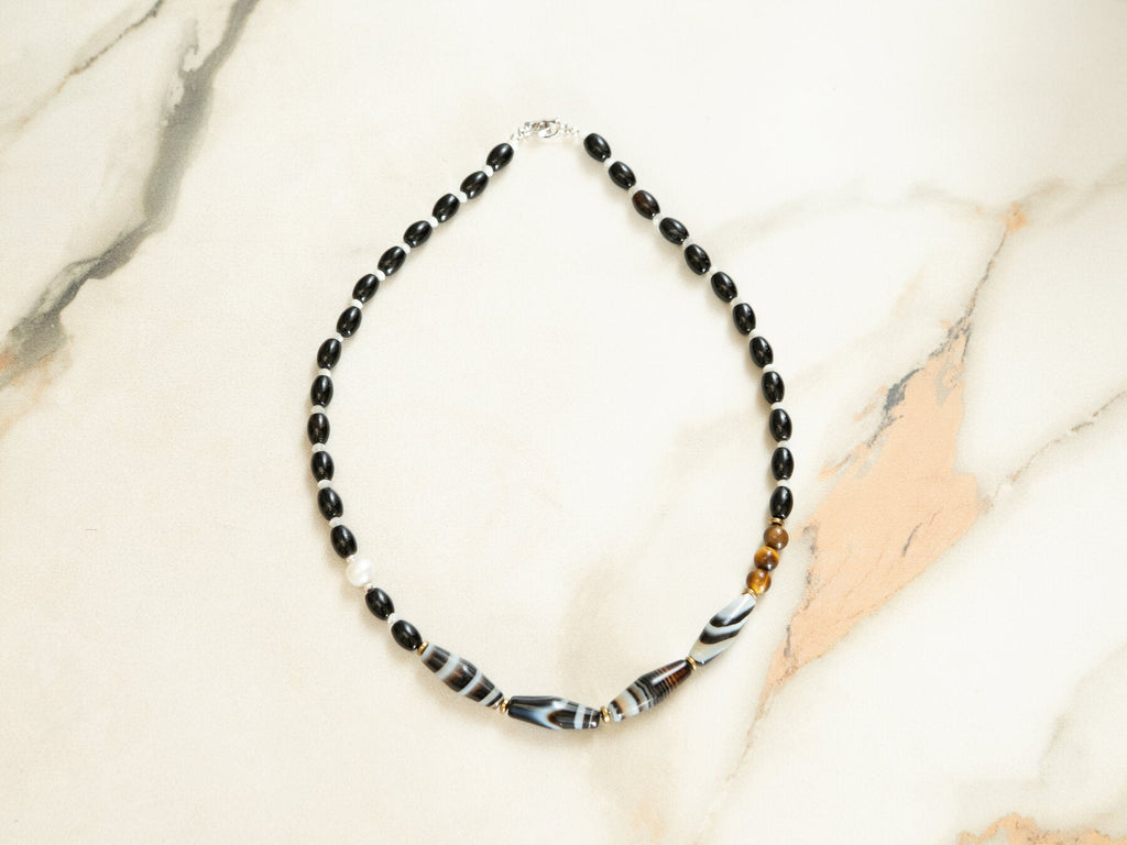 Black Onyx Pendant Necklace product view