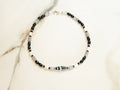 Labradorite Halo Necklace real natural stone product photo