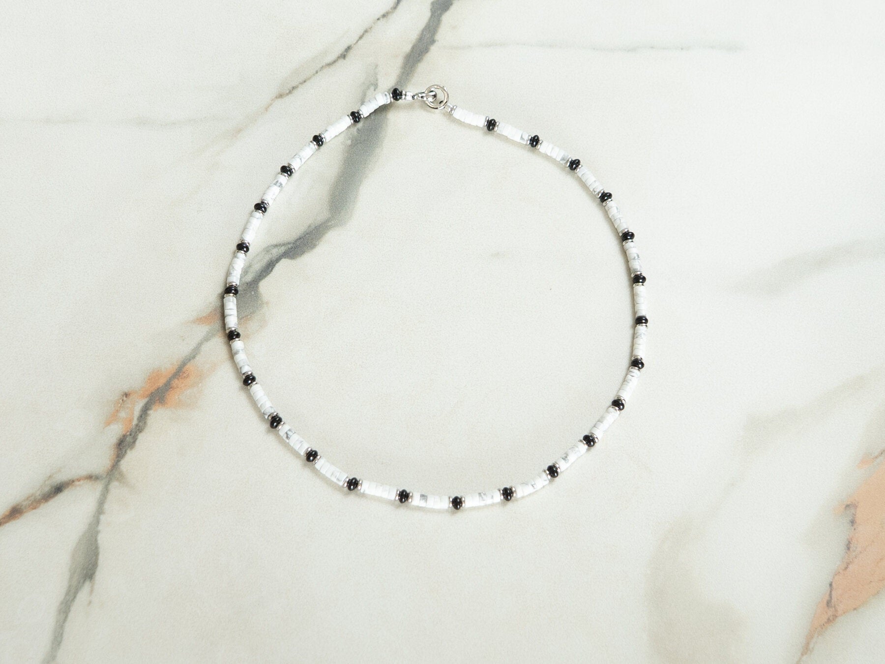 Monochrome Layered Necklace single product image