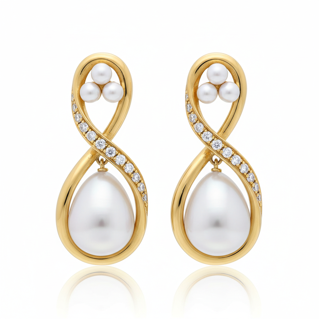 Pearl Drop Earrings
